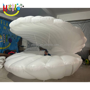 Decoración de Escenario, Conchas de Perla Inflables Personalizadas, Concha Marina Inflable, Vieiras Rosadas Inflables con Luz LED - Product Image 6