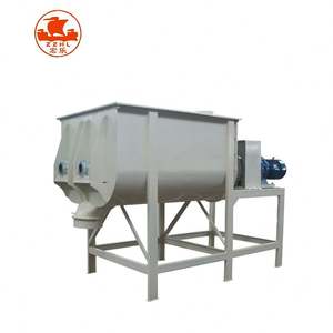 High Quality Stainless Steel Powder Stirring Mixing Machine <b>Ribbon</b> Mixer Powder Mixing Machine - Product Image 4