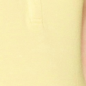Women's <b>Yellow</b> Solid Color Short Sleeve <b>Polo</b> <b>Shirt</b> Regular Fit Pique Knitted Breathable Premium Women's <b>Polo</b> <b>Shirt</b> Wholesale OEM - Product Image 4