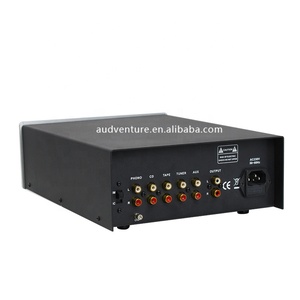 Preamplificador estéreo de tubo de vacío de material de aleación de aluminio negro para mini <span class=keywords><strong>tocadiscos</strong></span> Phono - Product Image 5