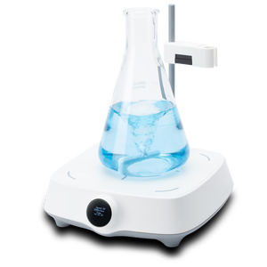 معدات مختبر محرض سائل مغناطيسي كهربائي رقمي كيميائي مع لوح تسخين مربع 7 بوصة - Product Image 1