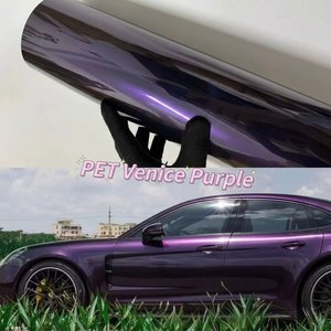 Vinilo para Autos Color Púrpura Veneciano, Material PET, 1.52x16 Metros, Acabado Metálico, Apto para BMW, Audi y Otros Modelos de Autos - Product Image 6