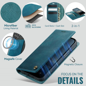 Portefeuille magnétique en cuir en gros pour <span class=keywords><strong>iPhone</strong></span> 17 Pro Max avec porte-cartes et support pour <span class=keywords><strong>iPhone</strong></span> 17, 16 Pro, 15, 14, <span class=keywords><strong>13</strong></span>, 12, 11 - Product Image 4