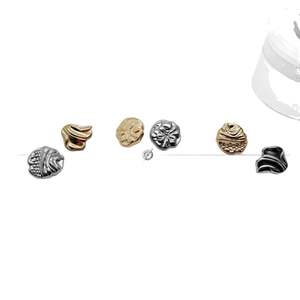 เสื้อสเวตเตอร์โลหะไฮเอนด์เสื้อเทรนช์โค้ทสไตล์คลาสสิกกระดุมเย็บมือ - Product Image 5