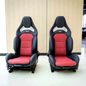 Sièges YLD pour Mercedes-Benz A45 CLA45 W176 W177 AMG <span class=keywords><strong>Recaro</strong></span> Sièges baquet en cuir noir Sièges avant double rangée - Product Image 1
