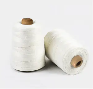 Polyester Yarn AA Grade 150D/48F Semi Dull Raw White DTY Polyester Textured Yarn With Competitive Price