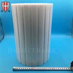 High Temperature And Corrosion Resistant Zirconia Ceramic Thread Sleeve Tube Roller Custom Parts