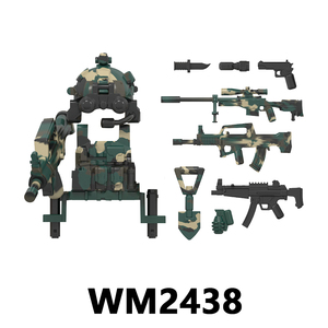 WM6147 WM6168 Blocchi da Costruzione per Bambini, Modelli di Forze Speciali: Ingegnere, Sniper, Comando, Scout, Wild Child, KSK, Alpha, SSO, Delta, Navy Seals - Product Image 3
