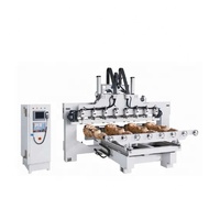 Machine de travail du bois mocn, 4 axes, fraiseuse rotative