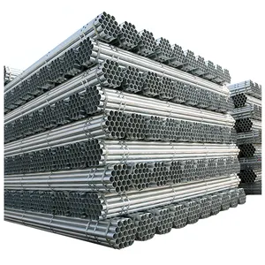 Kelas B steel pipa scaffolding panas dicelup galvanis pipa bulat pipa baja dengan lapisan seng tinggi
