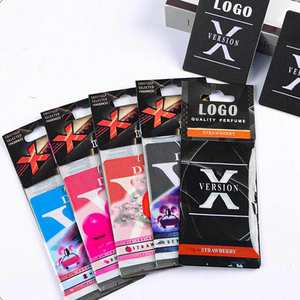 OEM 자동차 공기 청정기 레몬 라벤더 쾰른 향기로운 사용자 정의 로고 자동차 향수 대량 공기 청정기 선물 - Product Image 3