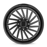 Jantes de camion forgées concaves super simples personnalisées SL 28X16 20X12 22X10 24X12, finition noir mat, avec 8X180 6X139.7 pour GMC Sierra 1500