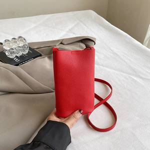 3 Colors Mini PU Phone <b>Bag</b> Daily Carry Leather <b>Crossbody</b> <b>Bags</b> for <b>Girls</b> Small Mobile Phone Carry Storage <b>Bag</b> - Product Image 1