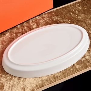 Venta al por Mayor Directa de Fábrica, Platos Ovalados de Porcelana para Langosta, para Restaurantes, Plato de Cerámica para Pescado y Barbacoa - Product Image 3