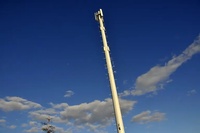 Fournisseur de tours de communication monopôles extérieures pour le support d'antennes et l'utilisation en zone cellulaire