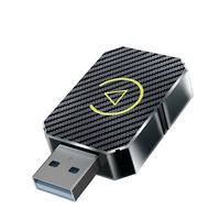 Adaptateur sans fil CarPlay Plug & Play élégant et brillant 2024, dongle de type C/USB, convertit les appareils électroniques grand public filaires en sans fil