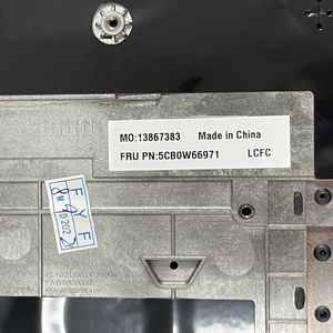 Nuevo Original para Lenovo ThinkPad L480 14,0 "bisel <span class=keywords><strong>de</strong></span> teclado con reposamanos con orificio para huellas dactilares 01LW318 5CB0W66971 - Product Image 6