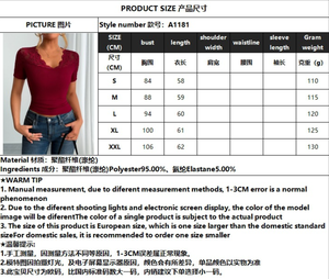 Nuove magliette estive a maniche corte da donna in <span class=keywords><strong>pizzo</strong></span> sottile T-Shirt da donna Sexy T-Shirt da donna con scollo a V camicie rosse bianche 2025 nere - Product Image 6