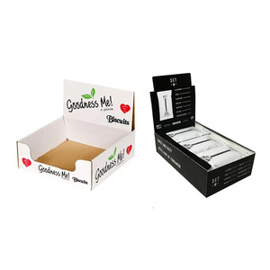 Tùy chỉnh bán lẻ siêu thị giấy Kệ sẵn sàng hiển thị bao bì hộp PDQ tông sóng hộp hiển thị cho chip giấy - Product Image 4