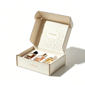 Boîte d'expédition en carton ondulé personnalisée avec insert en carton et impression recto-verso - Emballage recyclable pour les marques DTC - Product Image 2