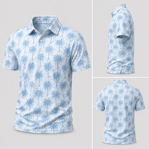 Camisetas Polo de Golf Negras de Manga Corta para Hombre 2026, Color Sólido, Estilo Casual de Negocios, con Logotipo Bordado en la Solapa - Product Image 2