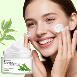 Guangdong 50g Crème Visage Nuit Tous Les Types De <span class=keywords><strong>Peau</strong></span> <span class=keywords><strong>Sensible</strong></span> Hydratant Contrôle De L'huile Pores Soins De La <span class=keywords><strong>Peau</strong></span> <span class=keywords><strong>Aloe</strong></span> <span class=keywords><strong>Vera</strong></span> Thé Vert Glycérine - Product Image 1