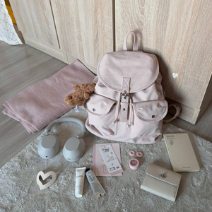 New 2025 Niche Pu Backpack Women's Large Capacity Versatile Student School <b>Bag</b> Simple Travel Backpack - Product Image 1