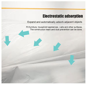 YOUJIANG متوفر بغشاء لاصق بلاستيكي ناعم مسجل مسبقًا مقاوم للرطوبة حماية للرسم - Product Image 2