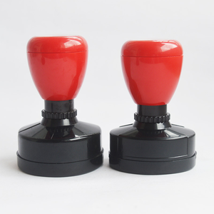 Set di Timbri per Ufficio Personalizzati Serie X1227-2 HA con Logo Personalizzato Rosso Nero Autoinchiostranti in Gomma <span class=keywords><strong>Flash</strong></span> Personalizzabili per Aziende con Materiale Plastico - Product Image 5
