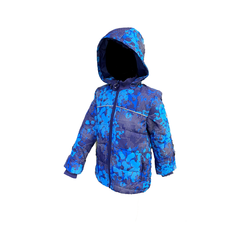 Высококачественное зимнее пальто для сноуборда, лыжная одежда для детей синего цвета