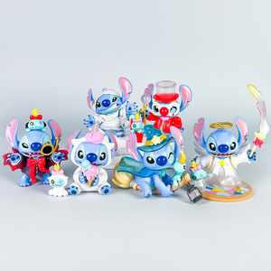 Diary Stitch Star Baby de deuxième génération, figurine animée à <span class=keywords><strong>pendule</strong></span> de bureau et à main, boîte mystère à animation, dérivé de la deuxième dimension - Product Image 1