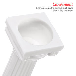 Supporto <span class=keywords><strong>per</strong></span> <span class=keywords><strong>Torta</strong></span> a Colonna Romana in Plastica, 3 Misure, Pilastri Decorativi <span class=keywords><strong>per</strong></span> Torte <span class=keywords><strong>per</strong></span> Matrimoni, Compleanni, Decorazione <span class=keywords><strong>Fai</strong></span>-<span class=keywords><strong>da</strong></span>-<span class=keywords><strong>Te</strong></span> - Product Image 4