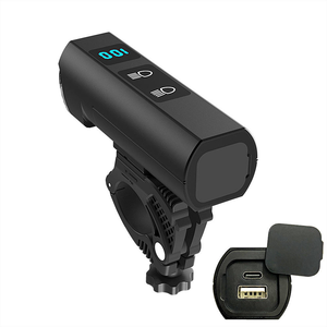 Juego de luces de bicicleta recargables USB a prueba de agua de fábrica | Faro de bicicleta LED súper brillante para bicicletas de montaña y carretera - Product Image 3