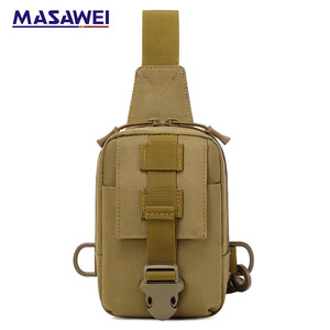 Masawei Men's <b>Mini</b> Tactical Crossbody <b>Bag</b> Molle Extendable Shoulder <b>Bag</b> Small Storage Travel Cellphone <b>Bag</b> Outdoor Sports - Product Image 1