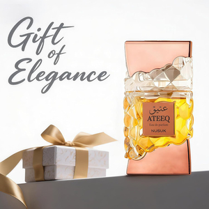 น้ำหอมแบรนด์ดัง Arab <span class=keywords><strong>NUSUK</strong></span> ATEEQ Extrait De <span class=keywords><strong>Parfum</strong></span> 100 มล. ขวดทรงรังผึ้งสุดหรู กลิ่นหอมแบบอาหรับตะวันออก น้ำหอมสำหรับทุกเพศ - Product Image 2