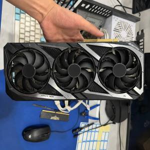 Tarjeta gráfica RTX 3060 de 12GB con triple ventilador para juegos 1080P 1440P, Esports, DLSS, Ray Tracing, GPU de escritorio personalizada - Product Image 1