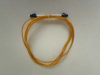Cordon de brassage optique simple mode simplex LC UPC vers LC UPC 3M G652D 9/125 jaune pour centre de données FTTH