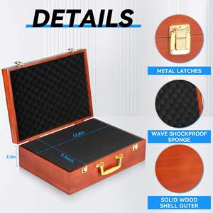 Échantillon gratuit étui de transport rigide avec logo personnalisé étui rigide Eva étui de rangement de voyage avec insertion d'outils en mousse coque dure - Product Image 4