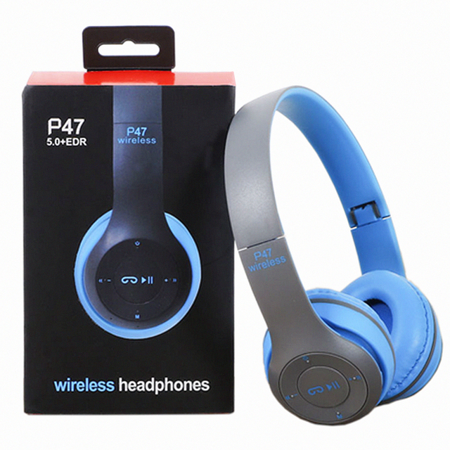 Headphones Wireless Blue Tooth Earphone Foldable Headset for Mobile Phone or Computer Audifonos AUX Line TF Card