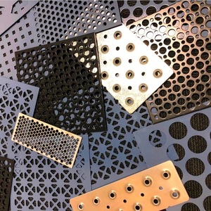 شاشة لوحات مثقبة أو ألواح معدنية مثقبة بفتحات دائرية - Product Image 2