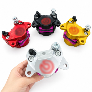 Pièces <span class=keywords><strong>de</strong></span> moto modifiées sur mesure, directement <span class=keywords><strong>de</strong></span> l'usine, étrier <span class=keywords><strong>de</strong></span> <span class=keywords><strong>frein</strong></span> arrière <span class=keywords><strong>de</strong></span> moto, petit étrier à double piston Crab P2/34 - Product Image 1