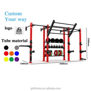Scaffale Squat pieghevole regolabile Squat <span class=keywords><strong>Rack</strong></span> salvaspazio per il Fitness salvaspazio - Product Image 4