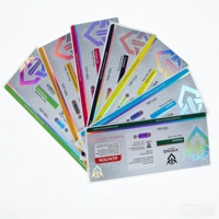 Échantillon Gratuit : Étiquette Autocollante Permanente en Feuille d'Argent pour Flacon 3ml 5ml 10ml Peptide