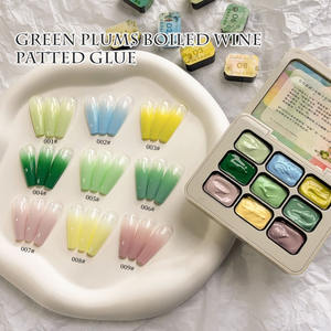 Vente en gros de vernis à ongles sans hema de haute qualité, palette de crème gelée solide, série de couleurs, vernis gel uv - Product Image 6