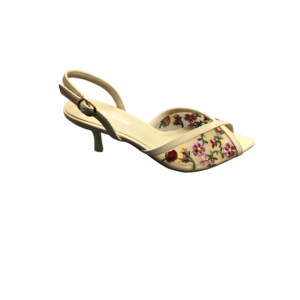 Sandali <span class=keywords><strong>Eleganti</strong></span> da <span class=keywords><strong>Donna</strong></span> con Ricami, Punta Aperta, <span class=keywords><strong>Slip</strong></span>-<span class=keywords><strong>On</strong></span>, Tacco Alto e Sottile, Tendenza Moda - Product Image 4