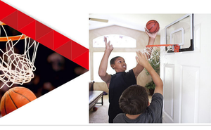 <span class=keywords><strong>Canestro</strong></span> da <span class=keywords><strong>Basket</strong></span> Portatile Resistente da Appendere, Montaggio a Parete o Porta, <span class=keywords><strong>Mini</strong></span> Tabellone in Acrilico per Bambini, Set Giocattolo - Product Image 6