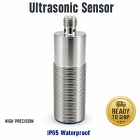 Capteur de distance ultrasonique étanche LORDDOM, portée de détection réglable de 2 m, IP65, CE, RoHS, capteur ultrasonique pour robot