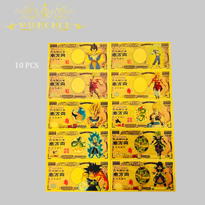 Billete Japonés Dragón Z 2026 de 41 Modelos Bañado en Oro de 24K para Regalos - Product Image 3