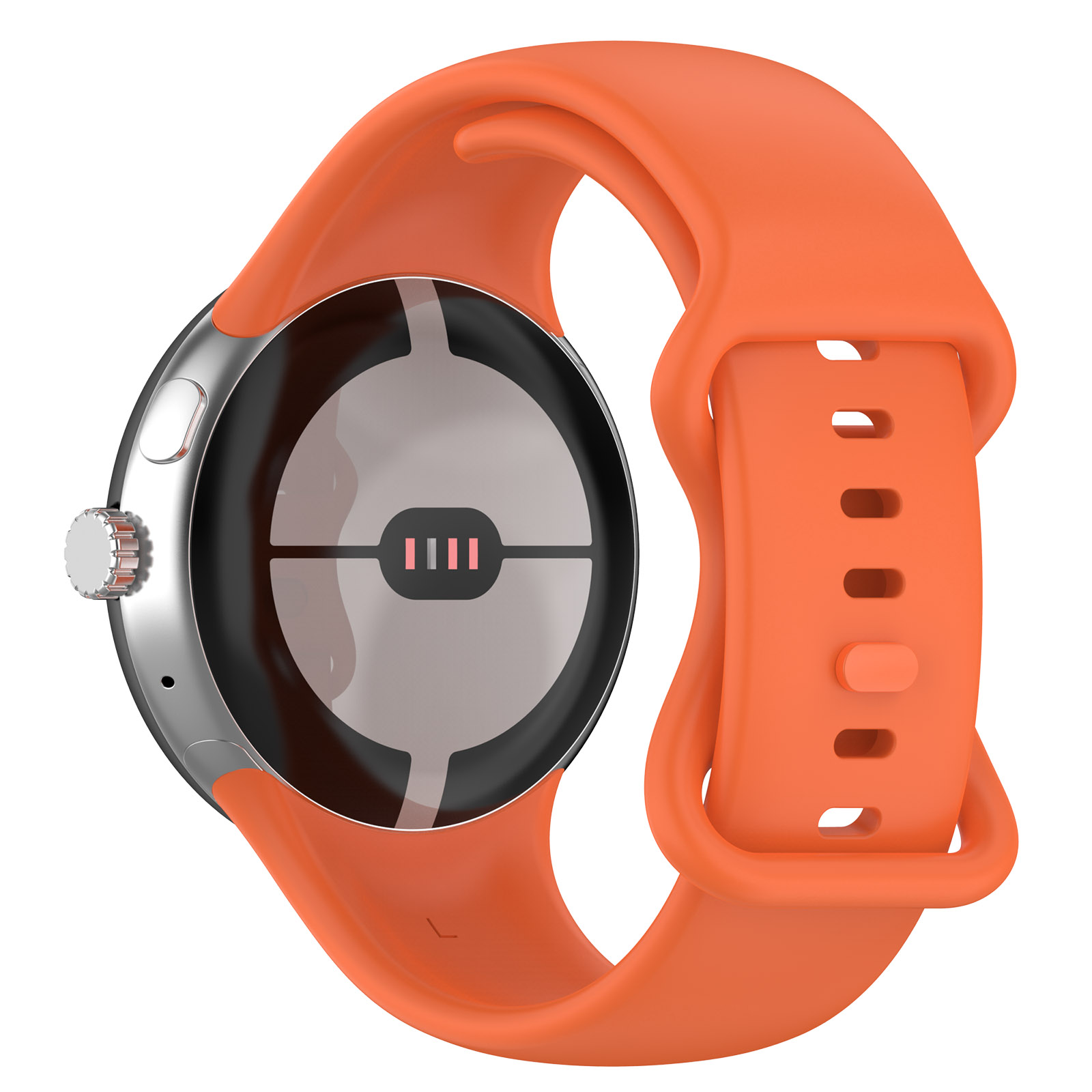 Силиконовый ремешок 2 в 1 для Google Pixel Watch