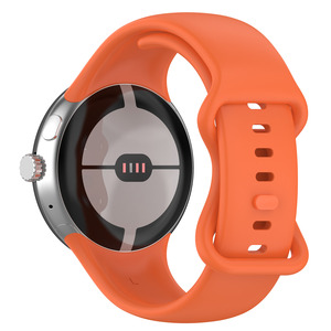 Vente chaude <span class=keywords><strong>Silicone</strong></span> 2 <span class=keywords><strong>en</strong></span> 1 <span class=keywords><strong>Bande</strong></span> Pour Google Pixel Montre bracelet Bracelet Ceinture Accessoires <span class=keywords><strong>Bande</strong></span> pour Google Pixel Montre - Product Image 1
